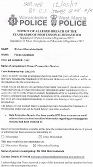  31 Gross Misconduct 2nd Conduct Notice Fox Cub Cruelty Exposing 
